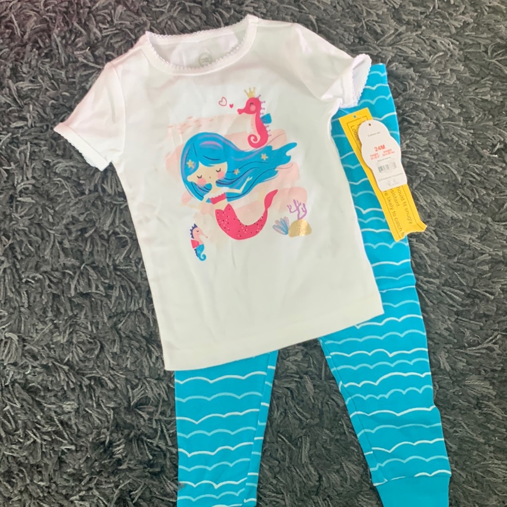 Mermaid 2-Piece Pajamas